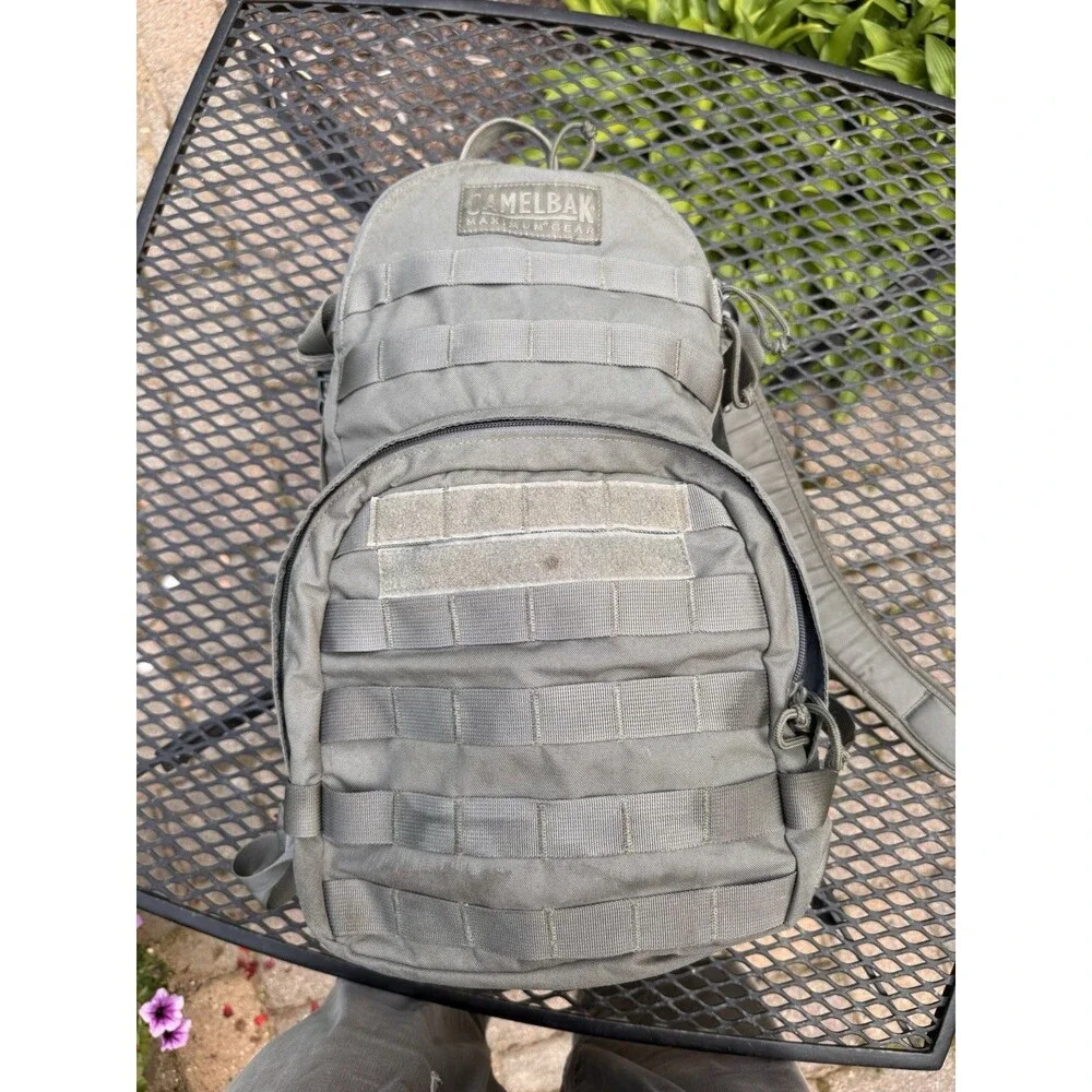 CamelBak Maximum Gear Tactical Backpack Olive Large Nylon Adjustable No Bladder